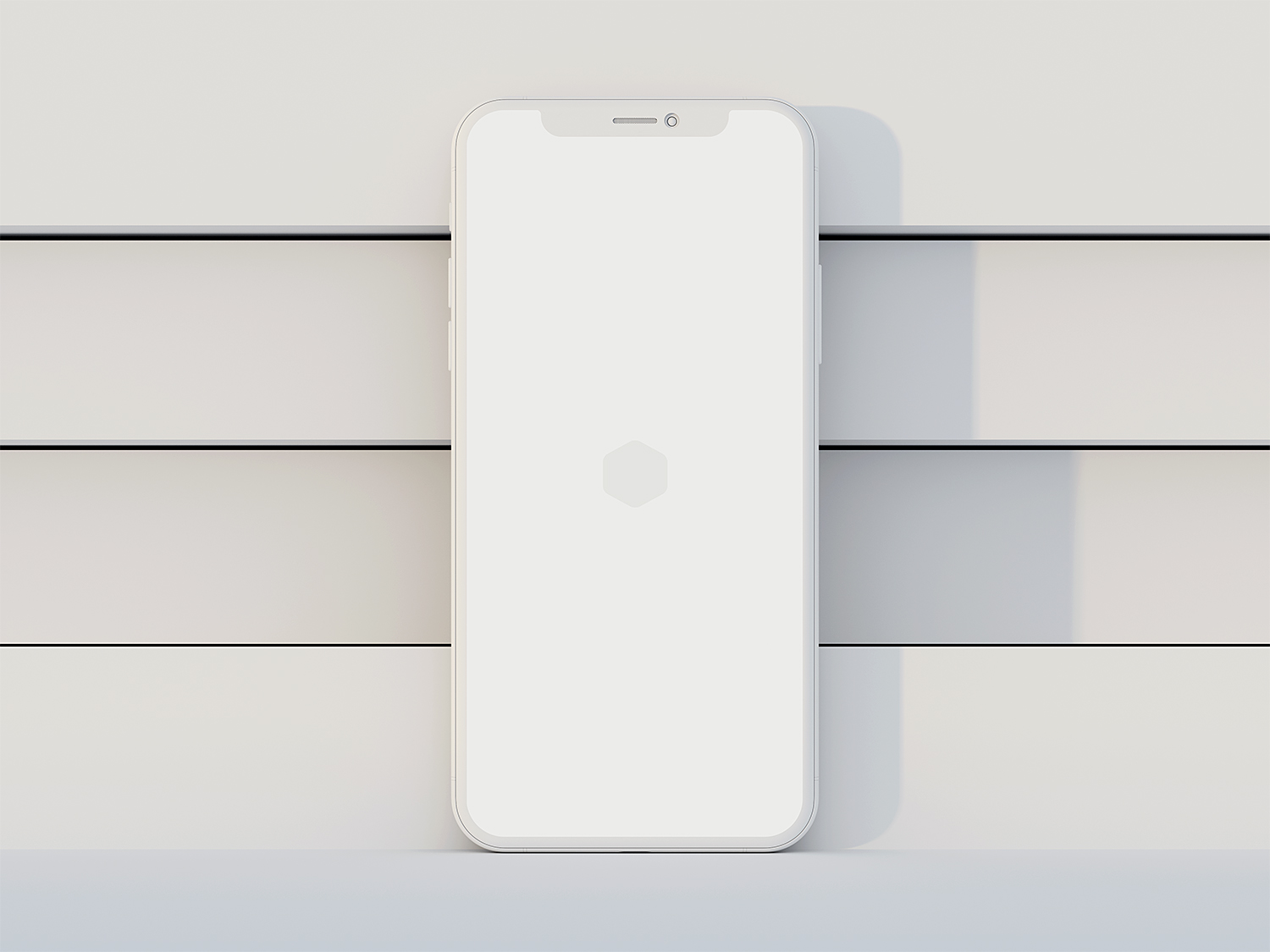 Free-iPhone-X-Clay-Mockup-Light