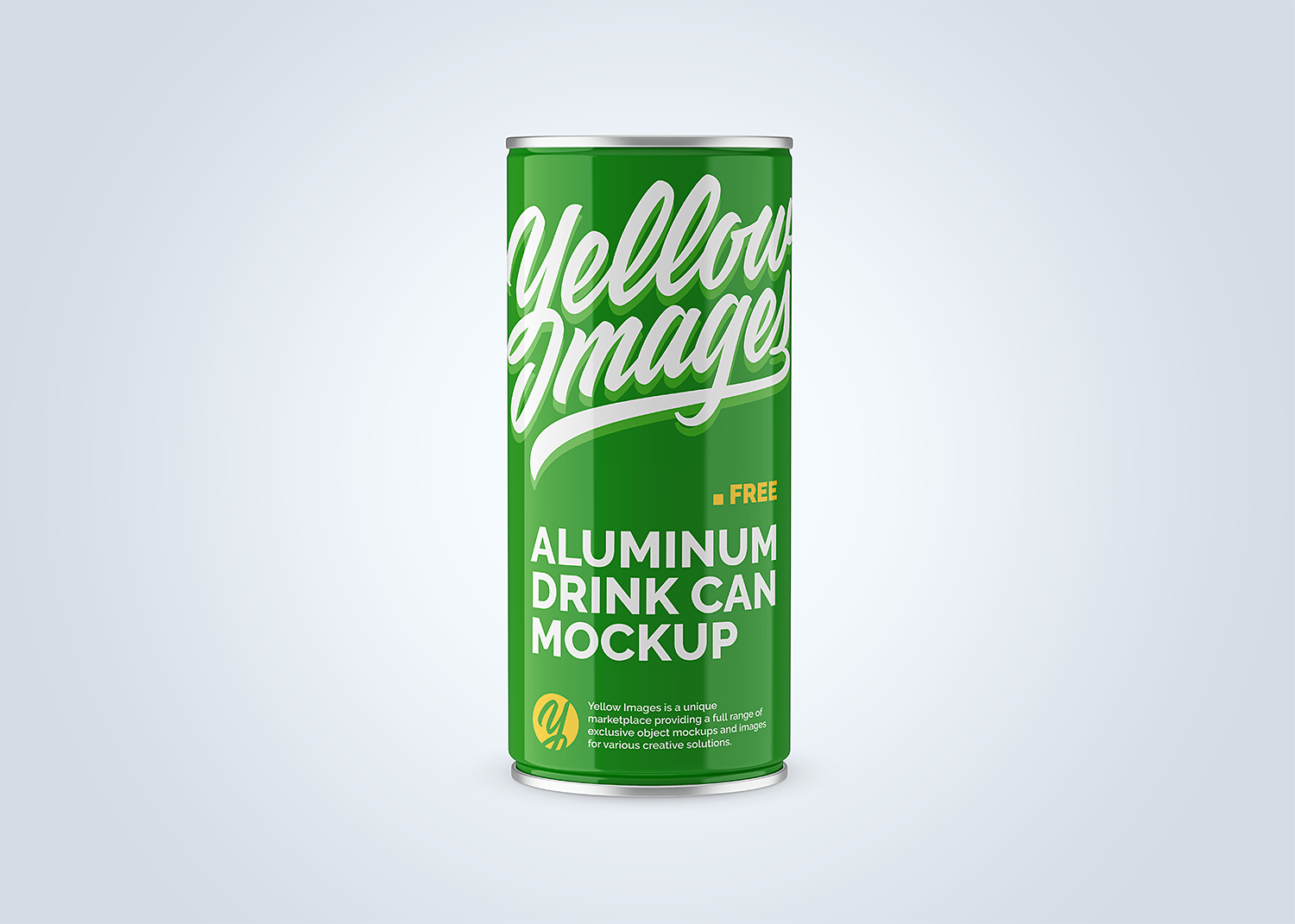 Download Glossy Aluminum Can Mockup Free Mockup Yellowimages Mockups