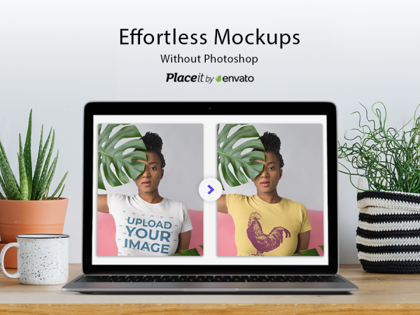 Create Mockups in Two Steps with Placeit (now 15% off)