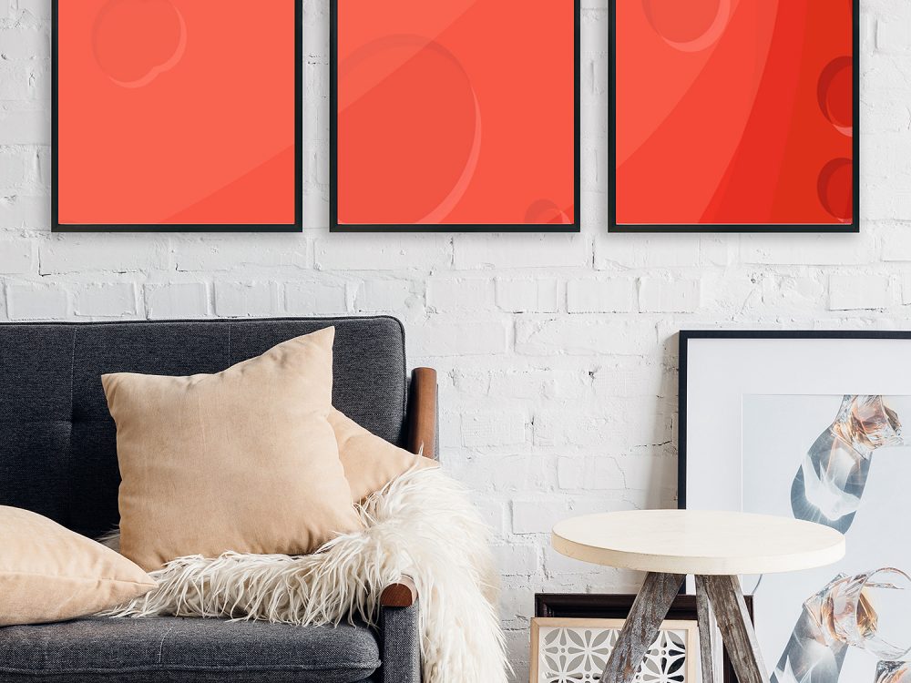 Free Artwork Frame PSD Mockups