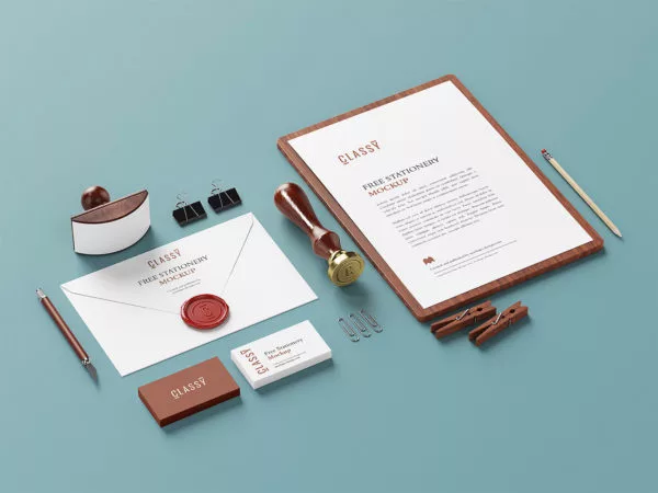 Branding Stationery Mockup