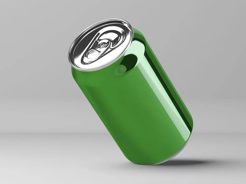 Free soda can PSD mock-up to showcase your branding tin packaging design in a photorealistic look. PSD file consists of smart objects. Enjoy!