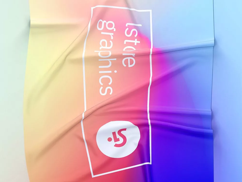 Wrinkled A4 Paper Free Mockup