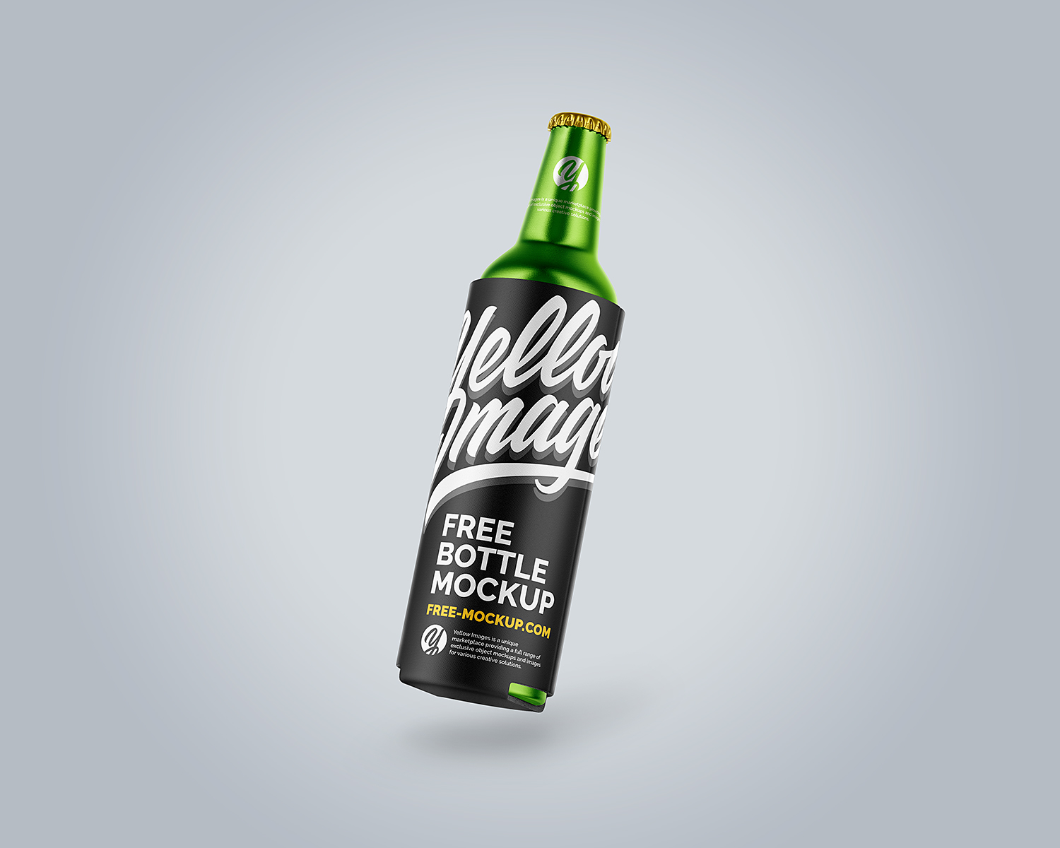 Free Bottle Mockup Free Mockup