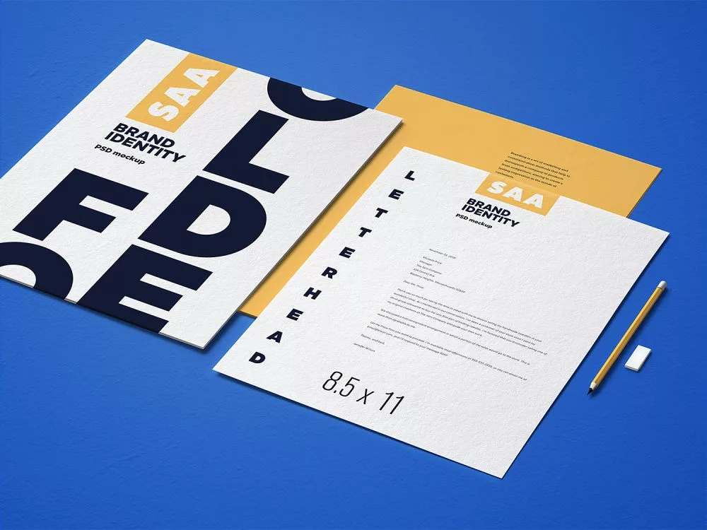 Branding Stationery Mockup Set