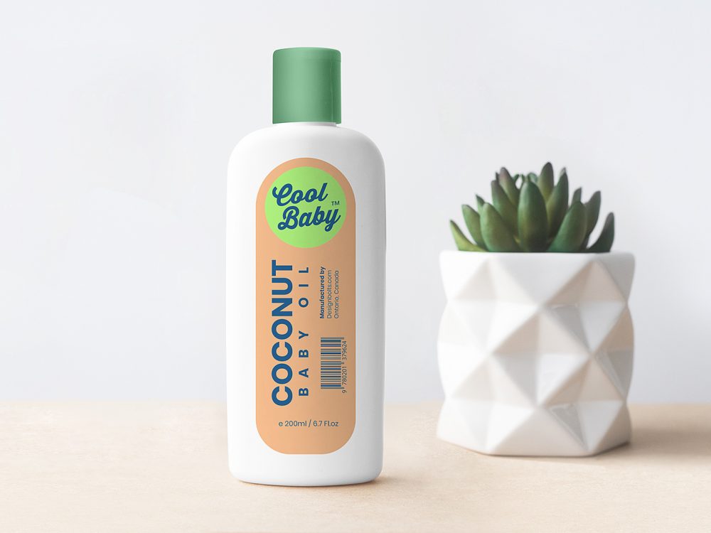 Download Free Baby Cream Oil Plastic Bottle Mockup Psd Free Mockup