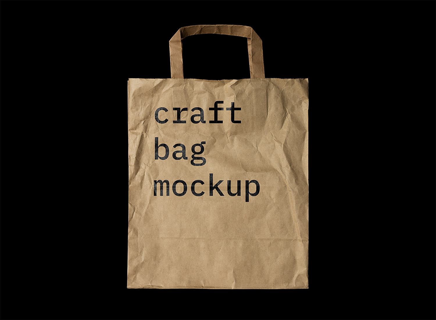 Download Free Craft Paper Bag Mockup | Free Mockup
