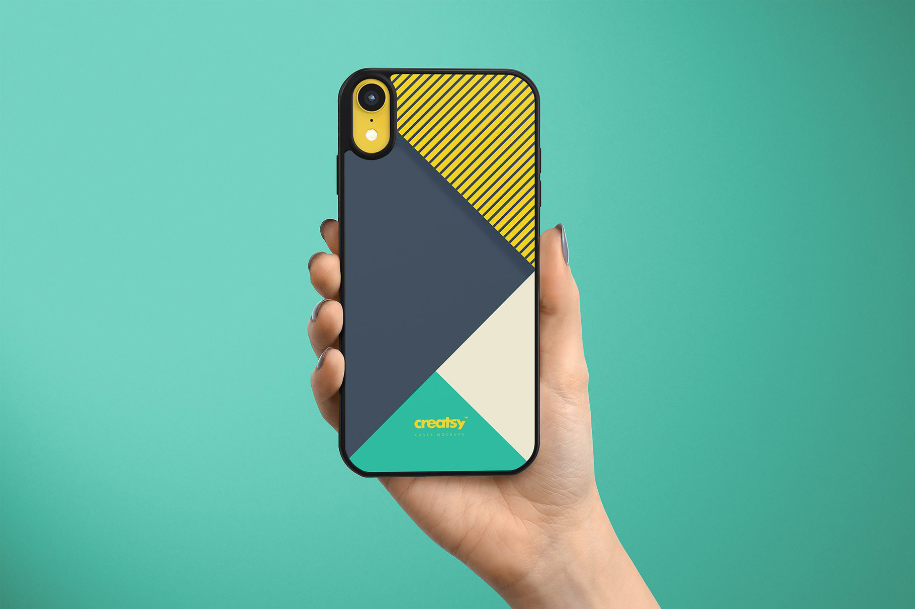 Download iPhone back cover mockup | Free Mockup