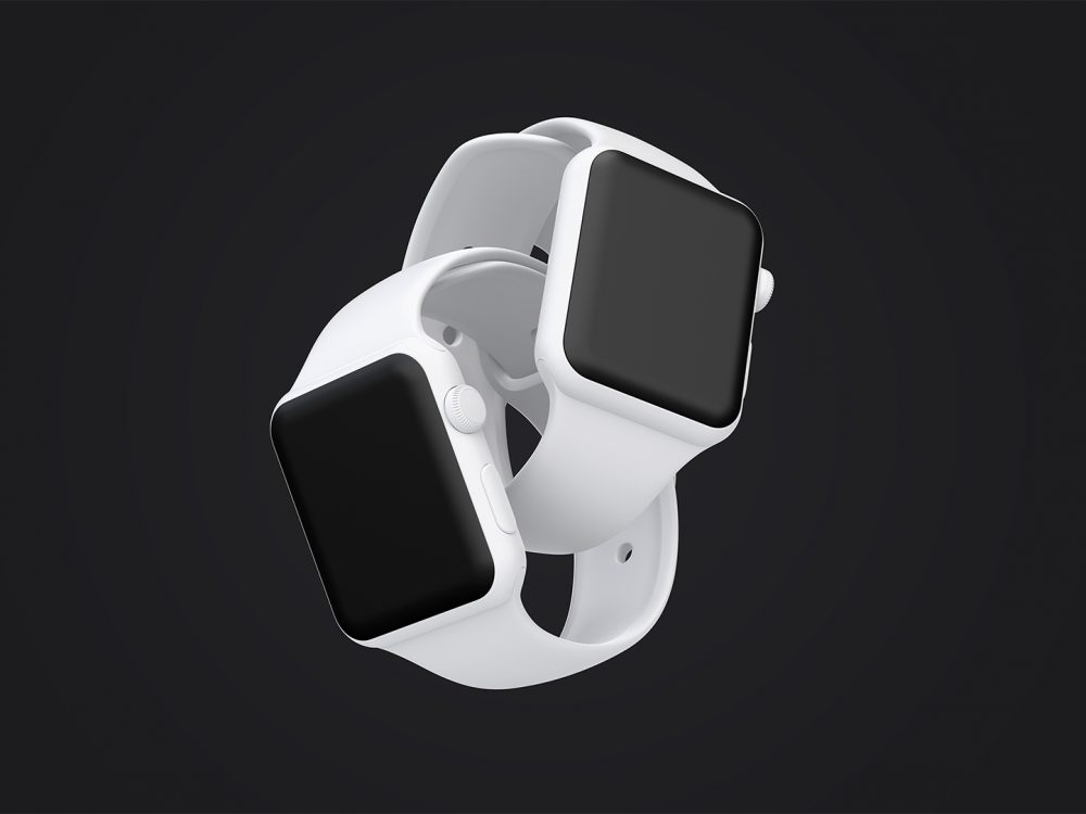 Clay Apple Watch Mockup