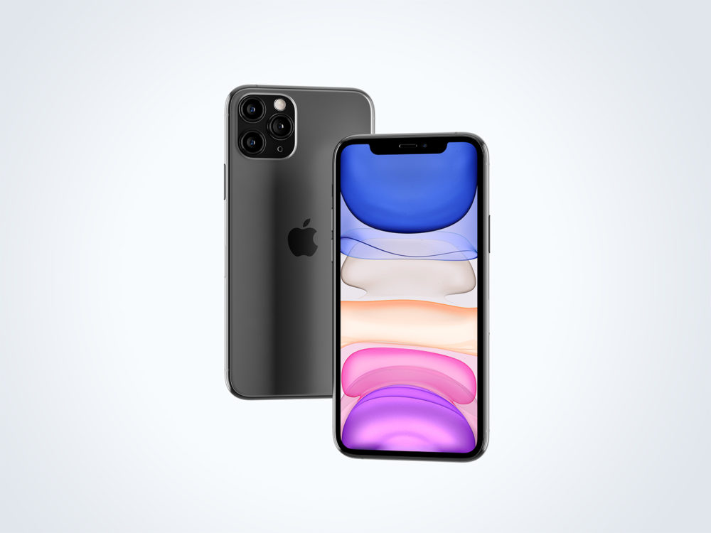 Download Floating iPhone 11 Pro Max Mockup | Free Mockup