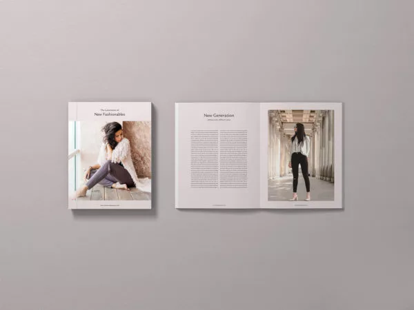 Free PSD Magazine Mockup