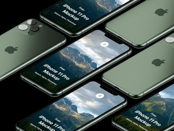 Free iPhone 11 Pro Max Mockup