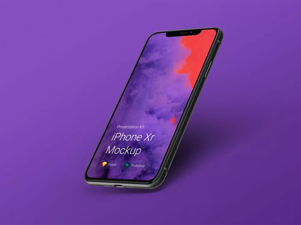 Free iPhone XR Mockup
