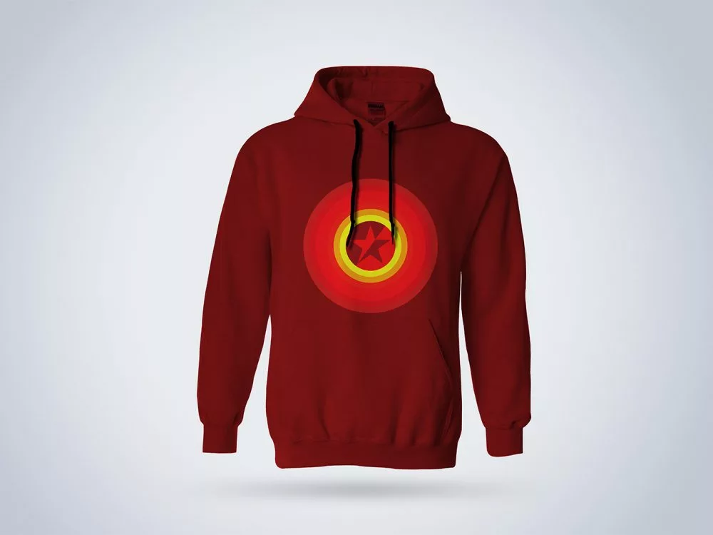 Men's Hoodie Mockup Free Download