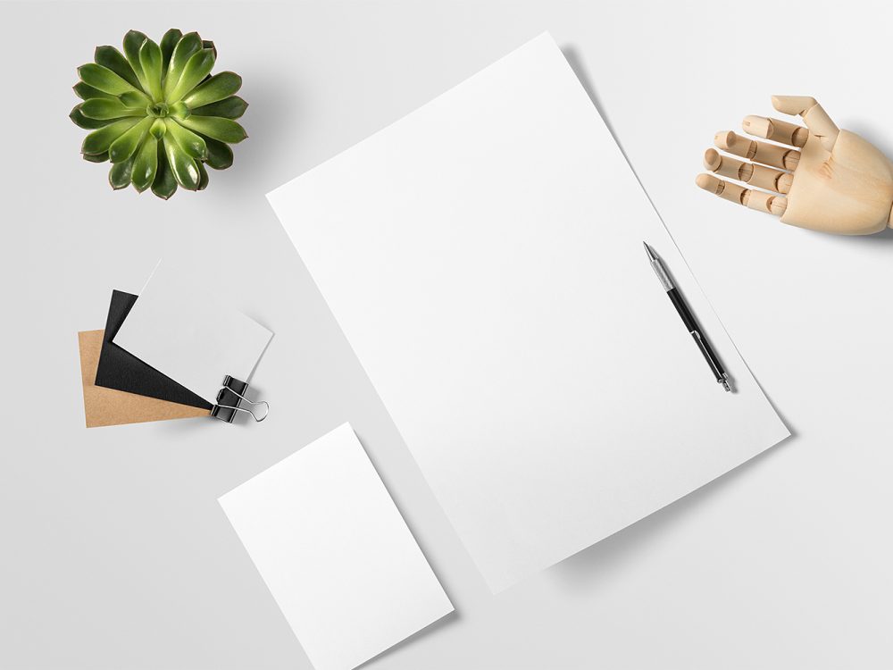 Scandi Branding Mockup Scene