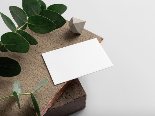 Free Business Card Mockup