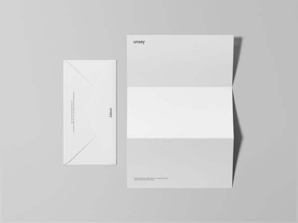 Letterhead & Envelope Mockup