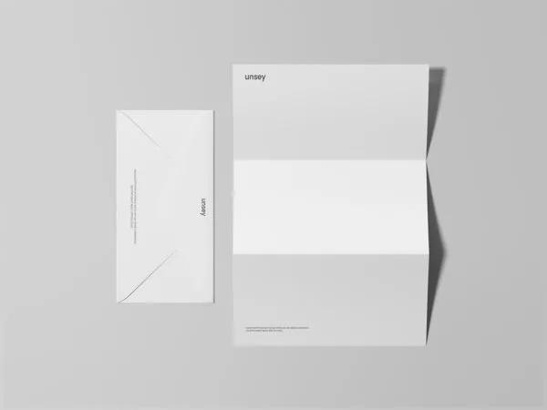 Letterhead & Envelope Mockup
