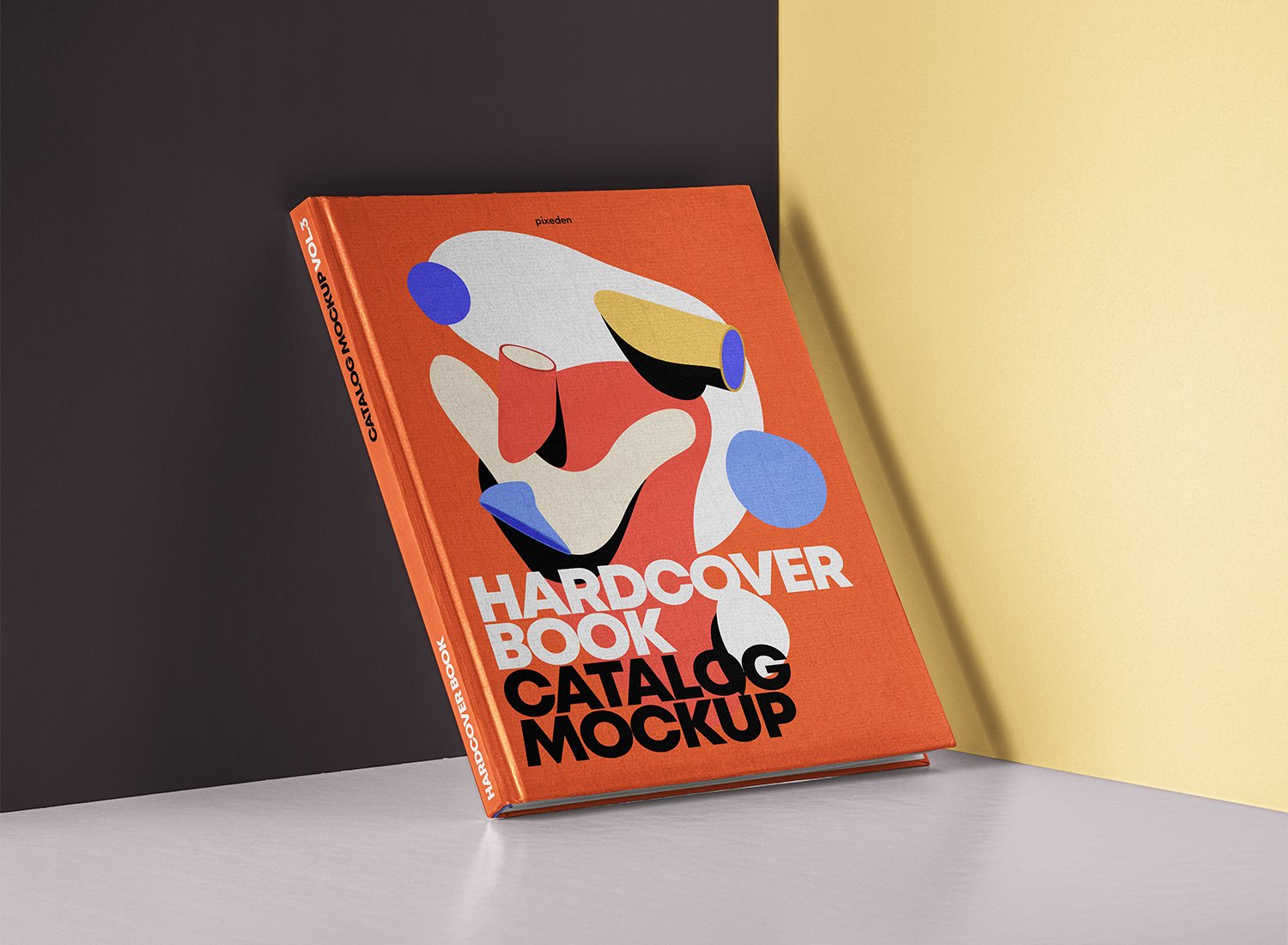Download PSD Hardcover Book Catalog Mockup | Free Mockup