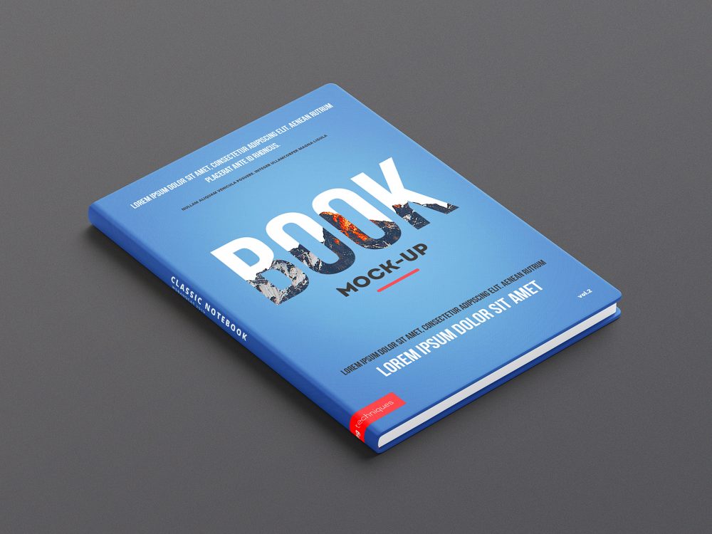 PSD Hardcover Book Mock-Up