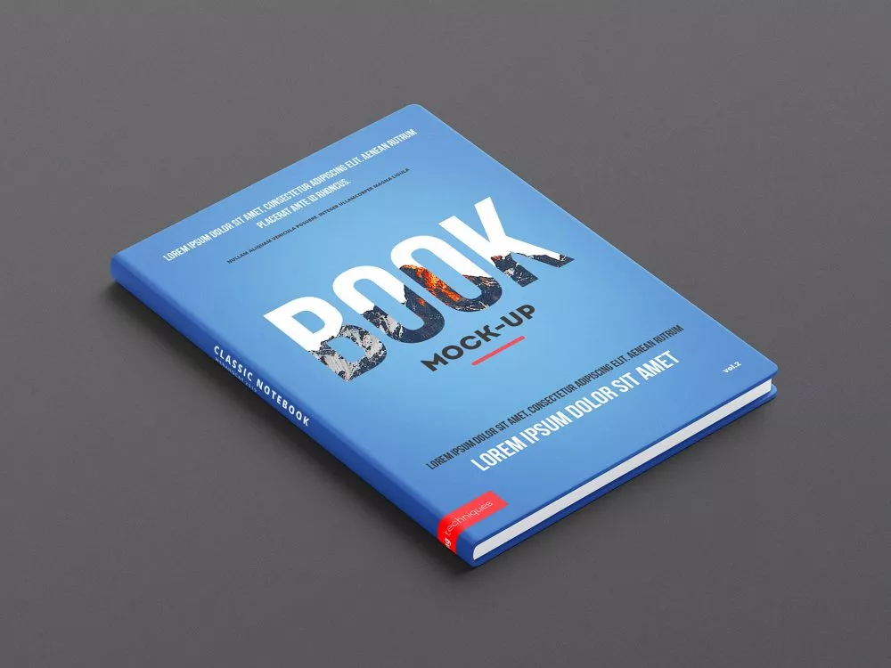PSD Hardcover Book Mock-Up