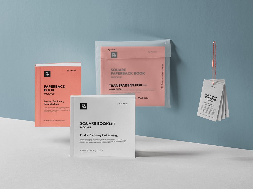 PSD Product Manual Mockup