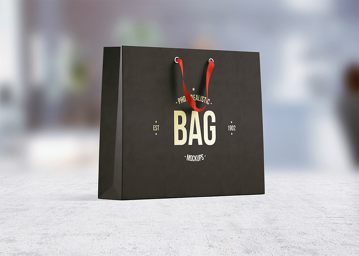 Download Shopping Bag Mock-Up Free Sample | Free Mockup