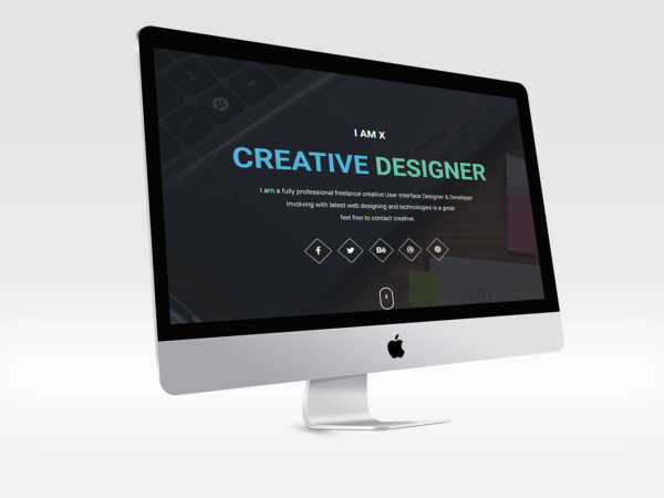 iMac Mockup PSD Template