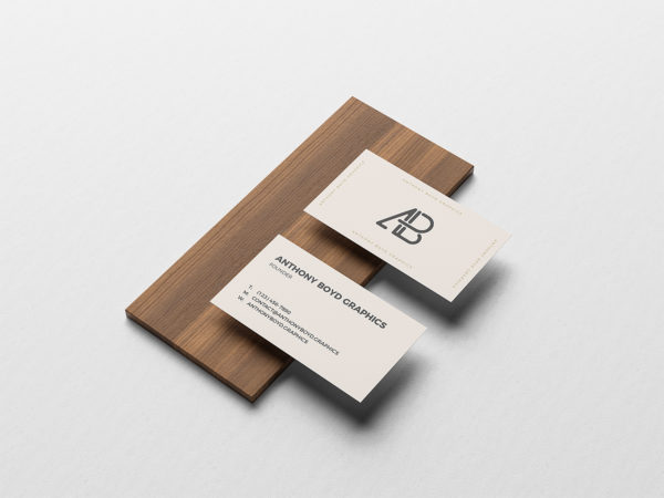 Free Business Card Branding Mockup