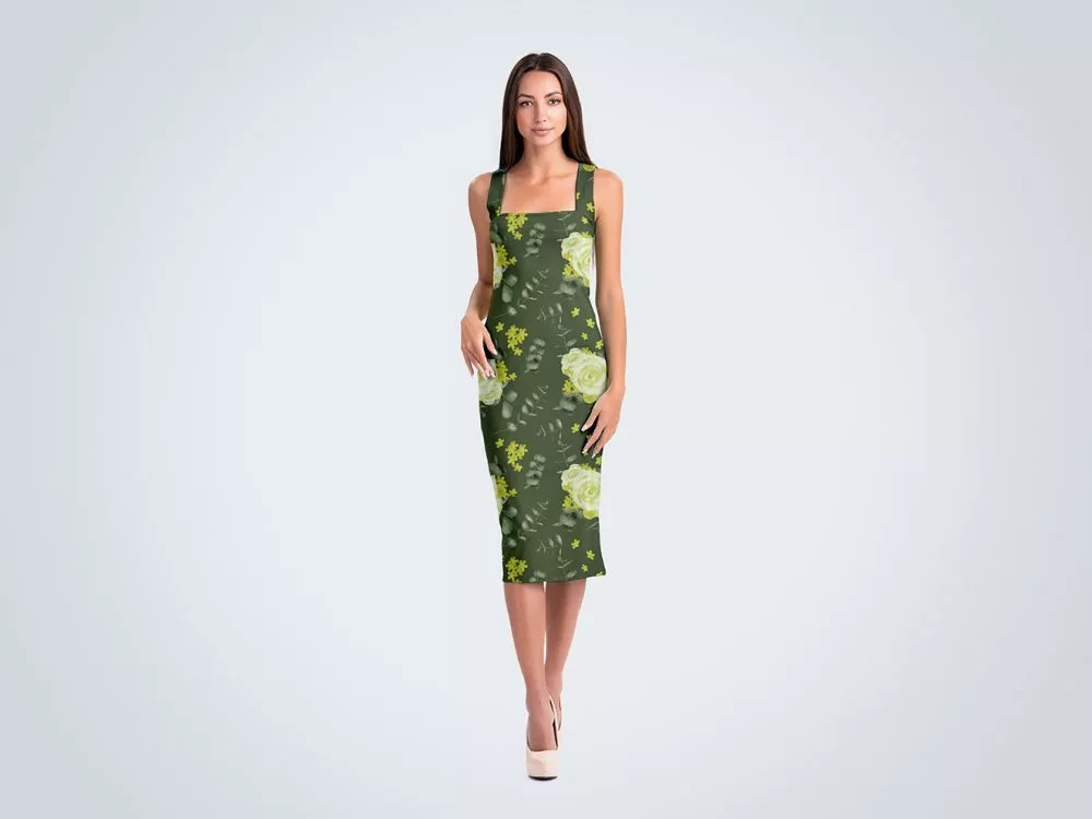 Free Elegant Dress Mockup