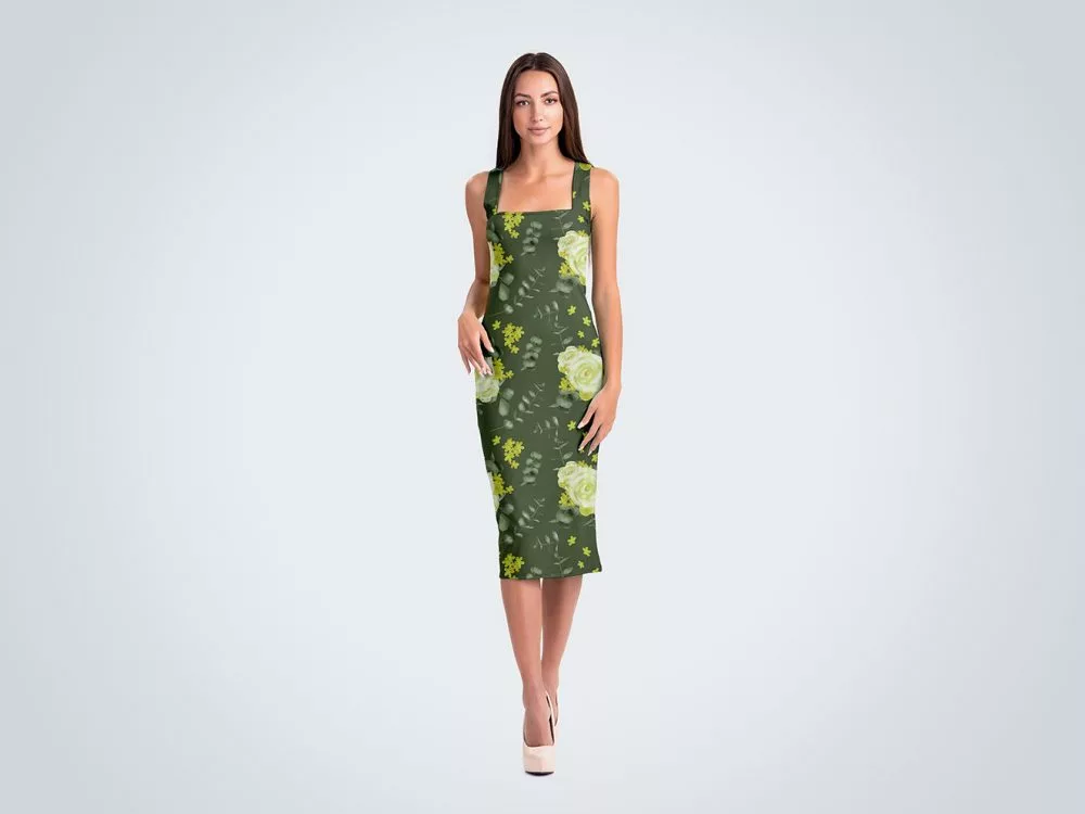 Free Elegant Dress Mockup