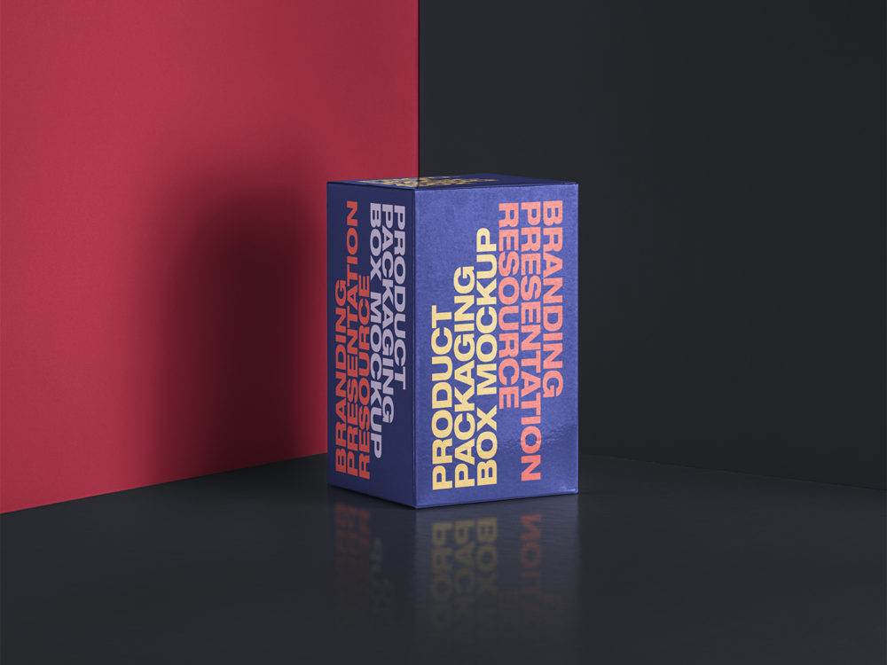 PSD Packaging Box Rectangular