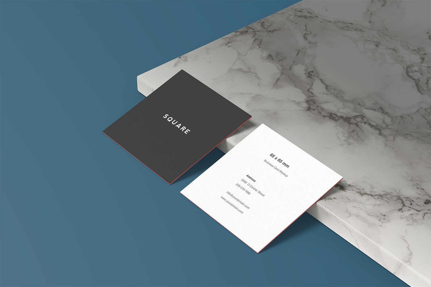 Download Square Business Card Mockup Free Mockup PSD Mockup Templates