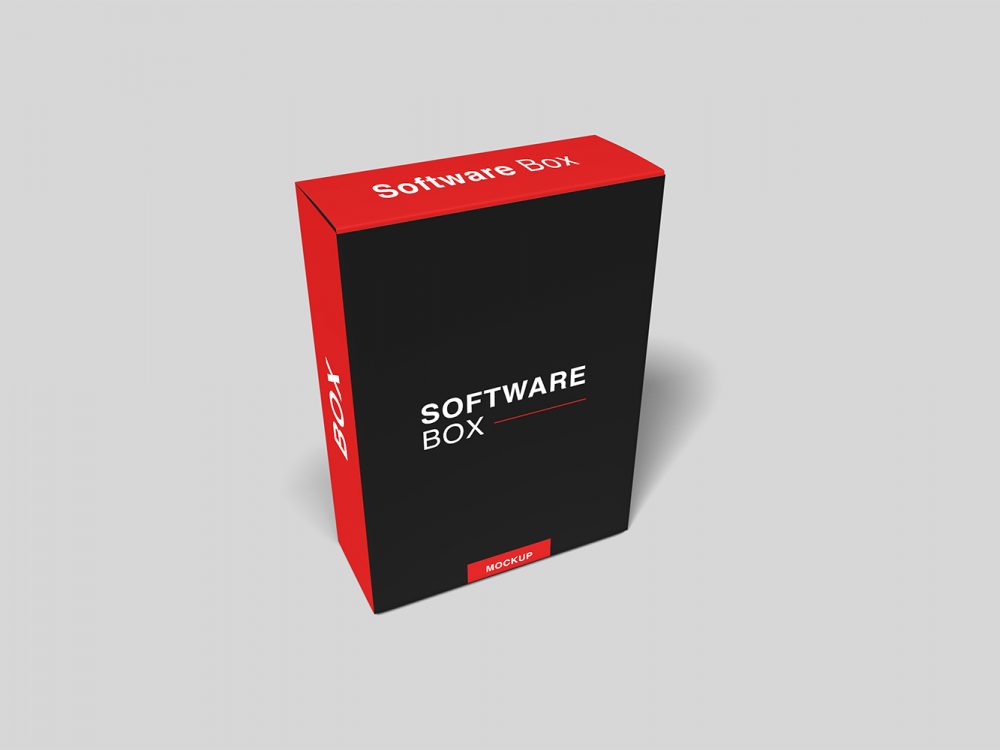 Download Free-Realistic-Software-Box-Mockup-01 | Free Mockup