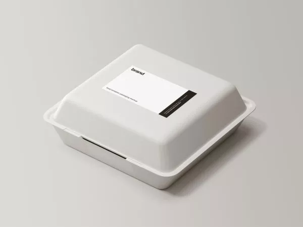 Food Packaging Container Mockup
