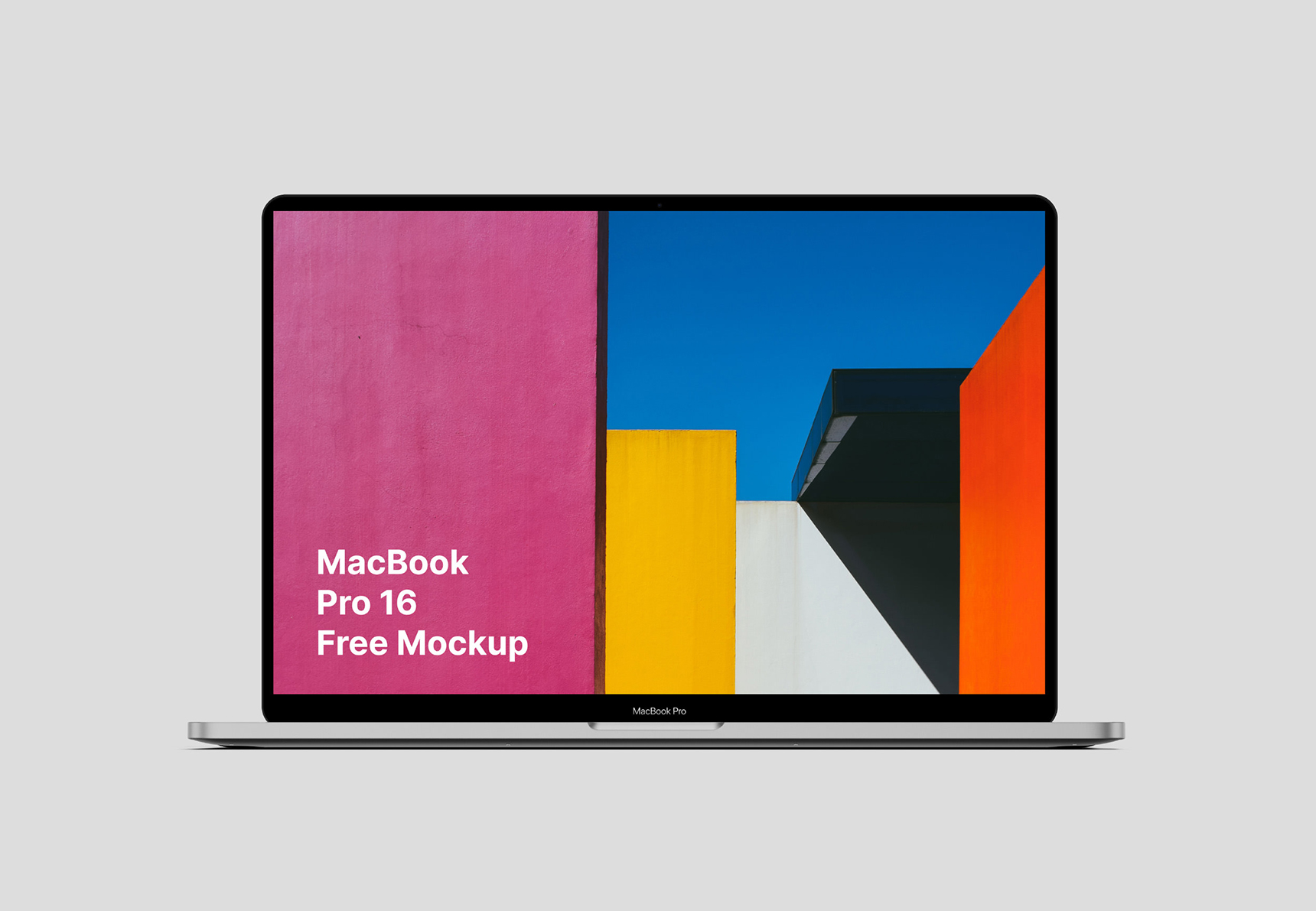Download Free Macbook Pro 16 Mockup Free Mockup
