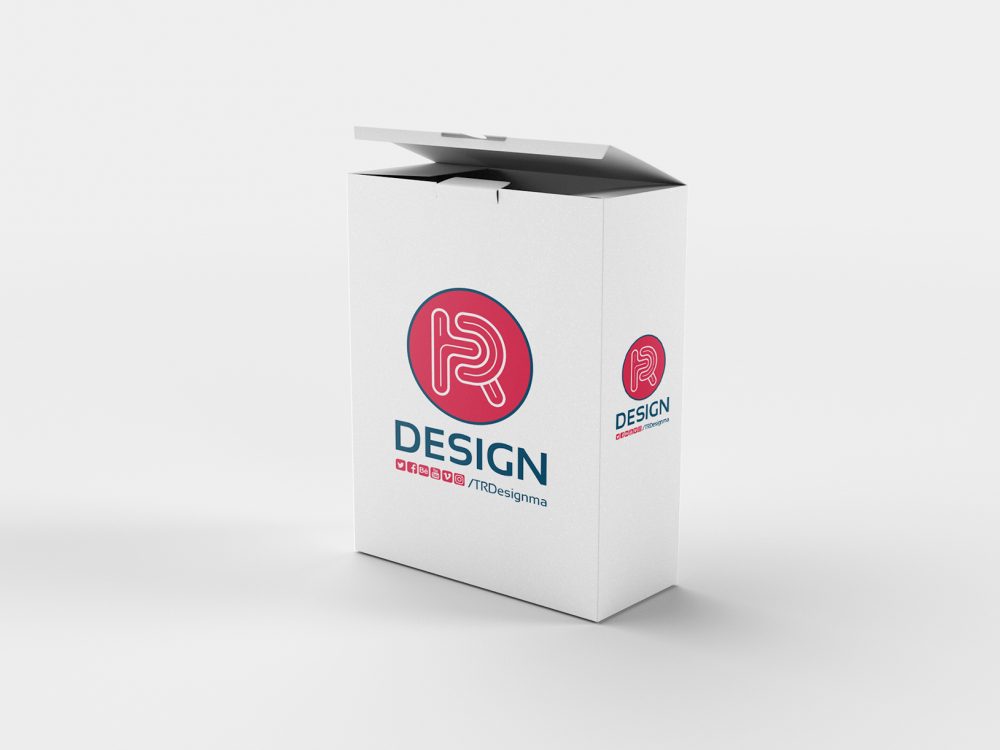 Free Product Box Mockup