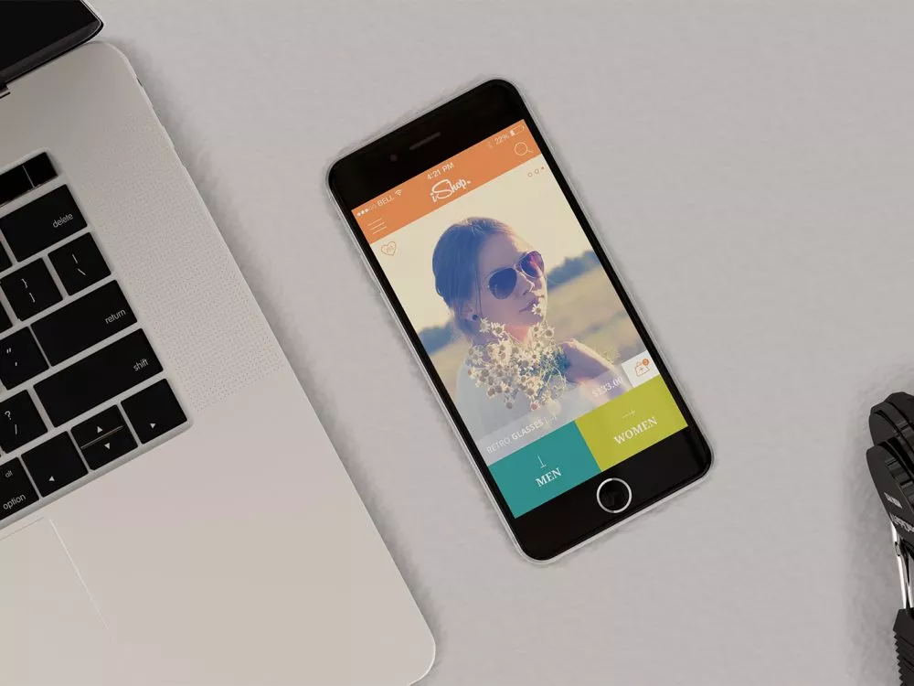 Free Responsive Website Mockup