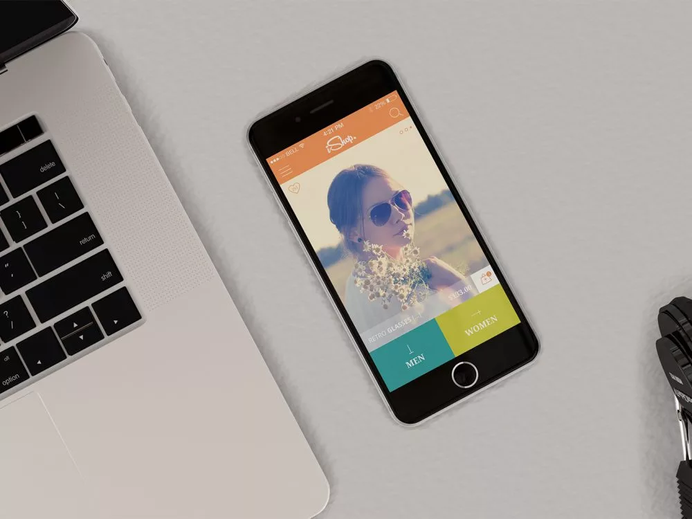 Free Responsive Website Mockup