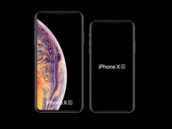 Free iPhone XS and iPhone XS Max Mockups