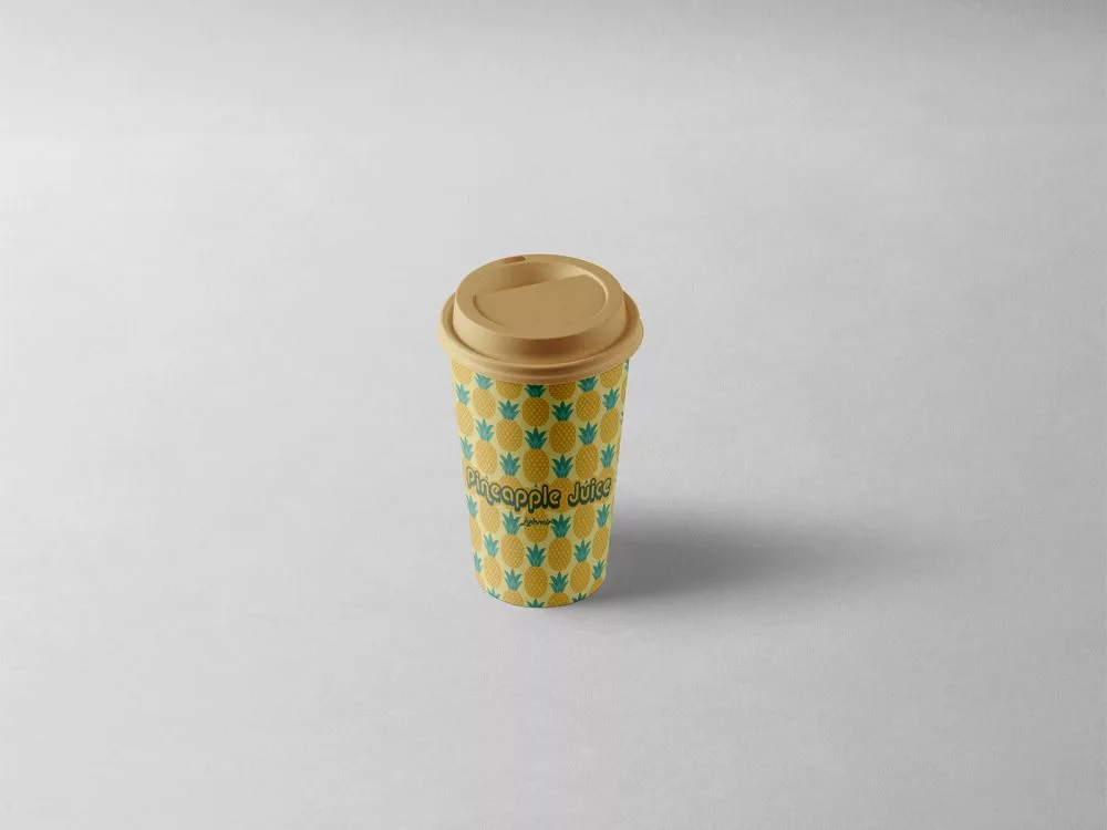 Free Box and Coffee Cup Mockups
