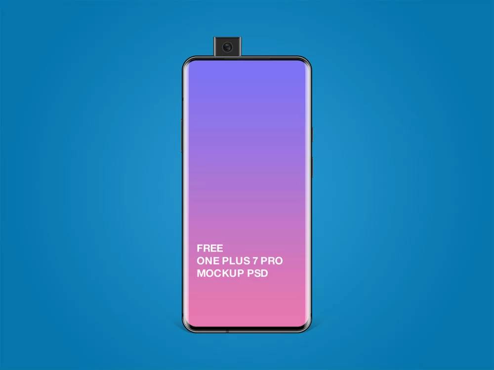 Free One Plus 7 Pro Mockup PSD