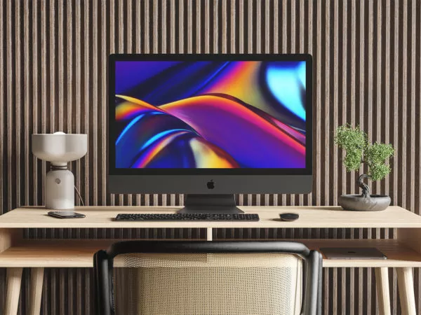 iMac Pro Mockup Workspace