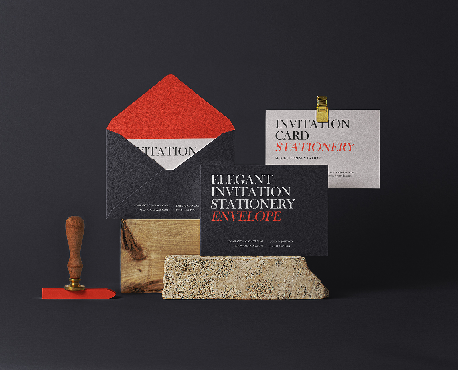 Download Elegant Psd Invitation Mockup Set Free Mockup PSD Mockup Templates