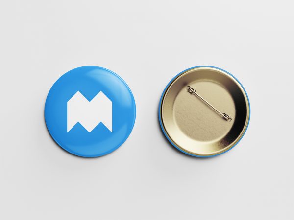 Free Pin Button Mockup 02 | Free Mockup