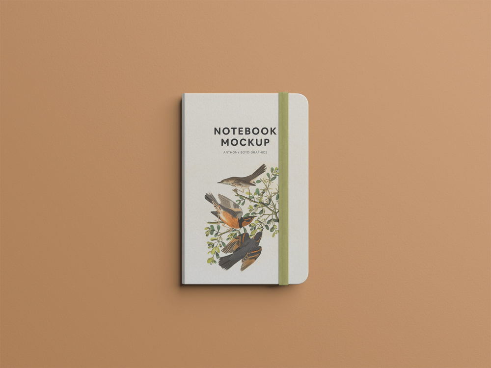 Notebook psd mockup | free mockup