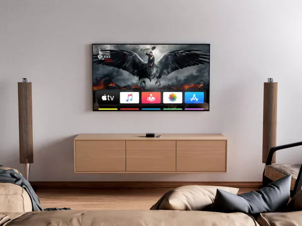 TV Mockup in Interior (PSD)