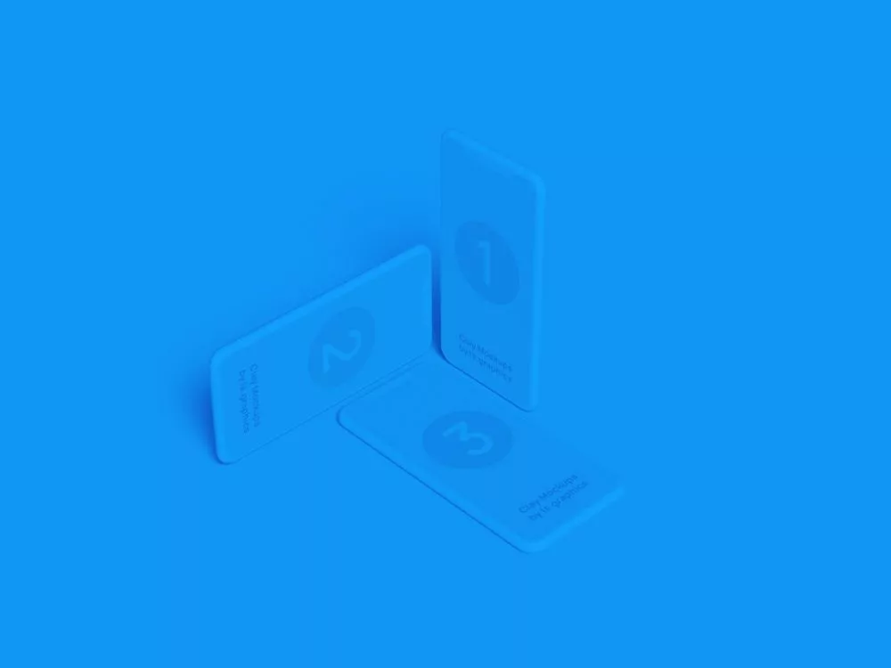 Three iPhone Clay Mockups (Figma, Photoshop, Sketch)