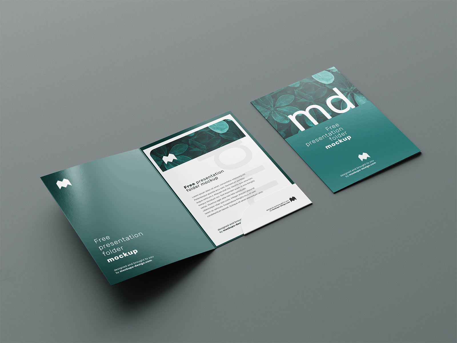 Download Free Branding Presentation Folder Mockup Free Mockup PSD Mockup Templates