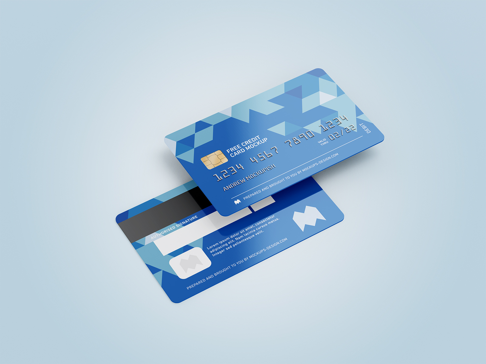Download Free Credit Card Mockup Psd Free Mockup PSD Mockup Templates